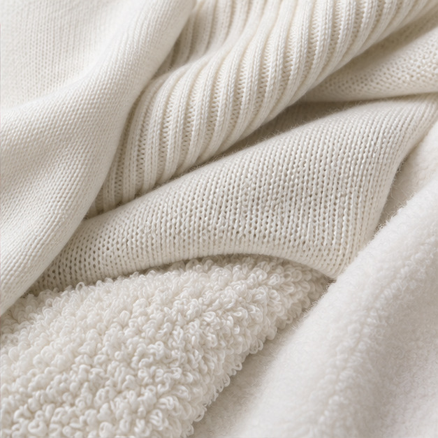 Knitted Fabrics — illustrative fabric swatches and surface details